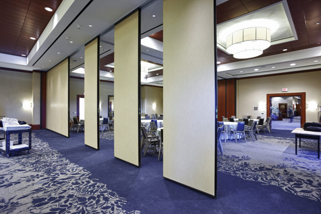 movable walls for conference room, individual panels, quick set up, unlimited panel finishes, high STC sound control
