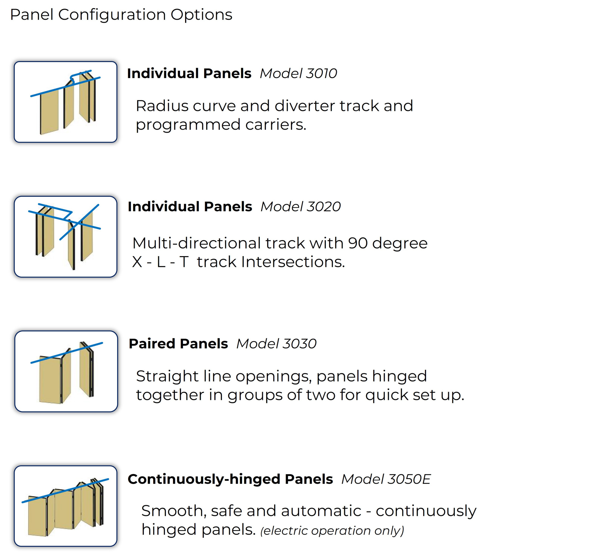 KwikWall's Bestinclass 3000 Series Operable Wall Panels