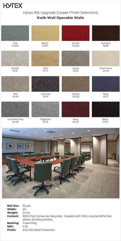Operable Wall Finishes •